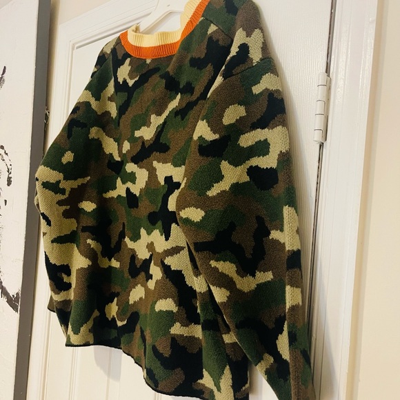 KBB by KAHLANA Women's 'The Slouchy Cardigan' - Olive Camo Size Small - Picture 11 of 11